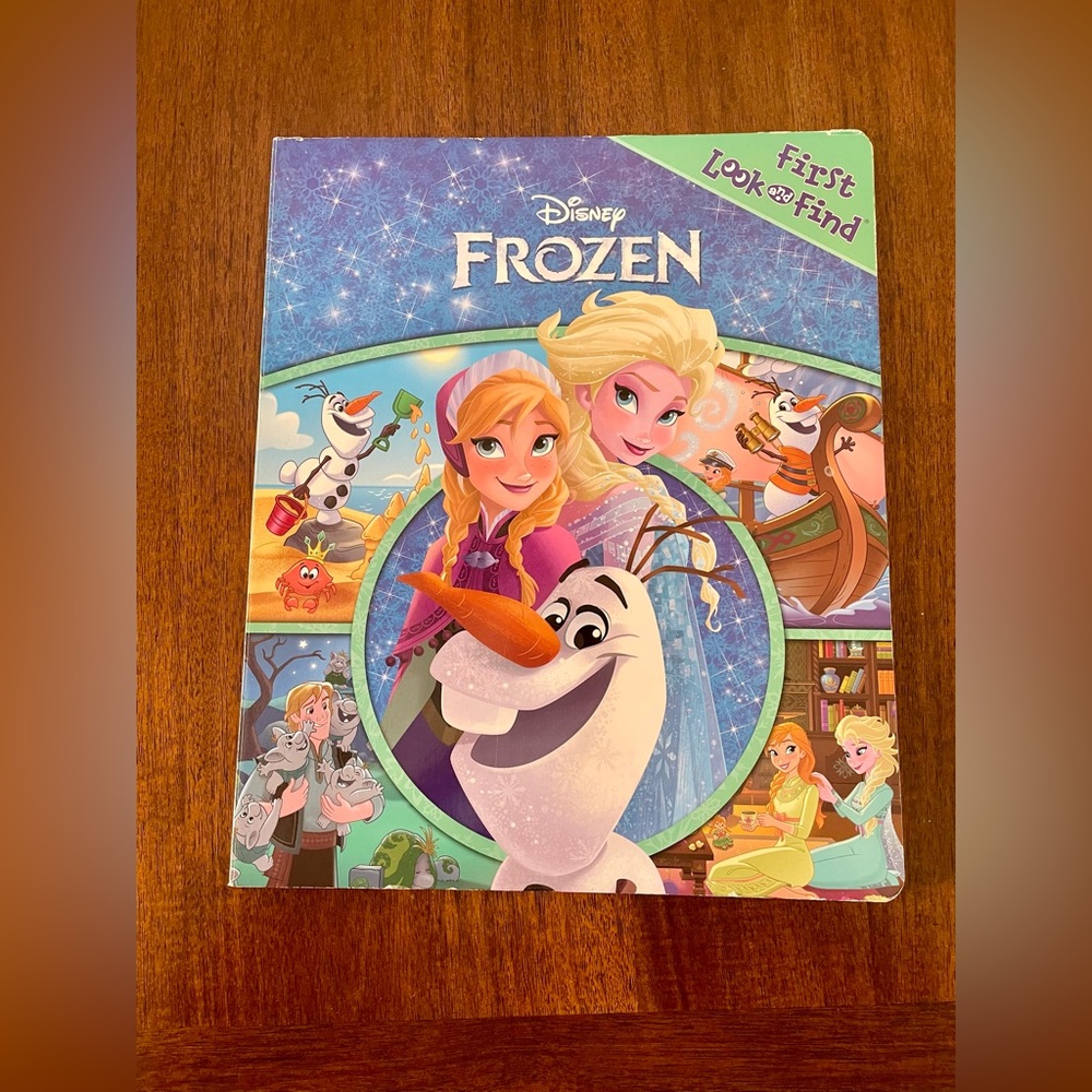 Disney Frozen Children’s Book, Look and Find